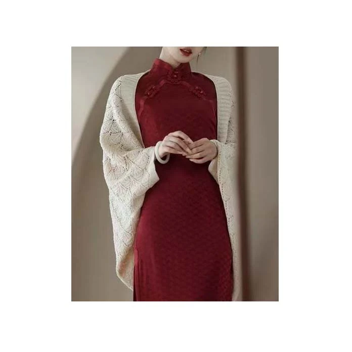 【贝壳衫】2025年新款改良小个子百搭旗袍开衫