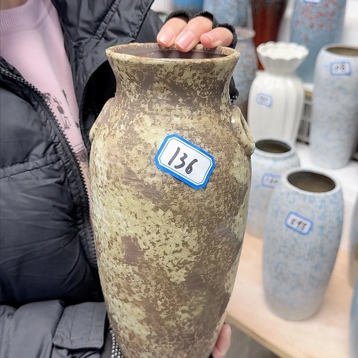 瓶136号复古陶瓷高26厘米一个