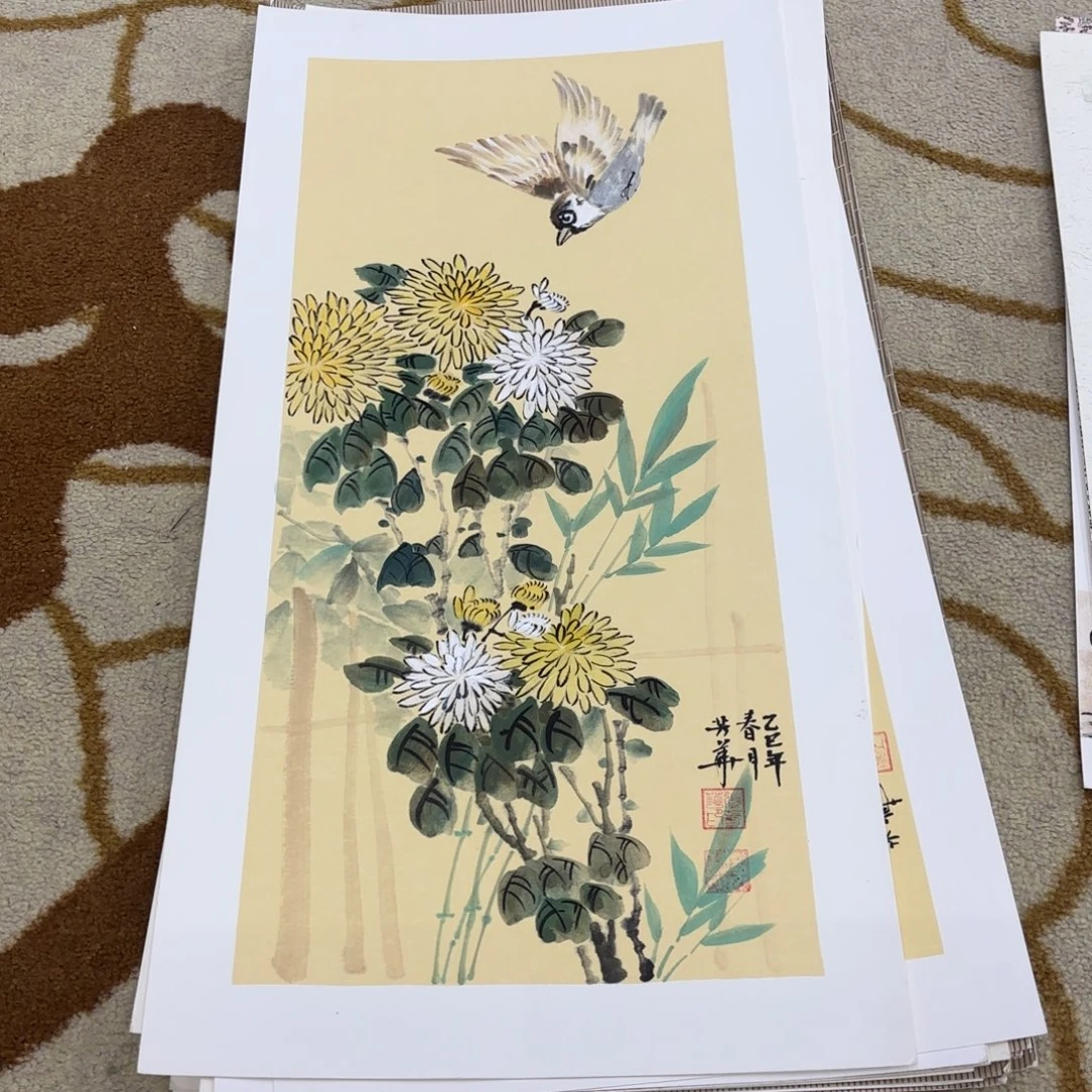 国画33-66卡纸作品艺