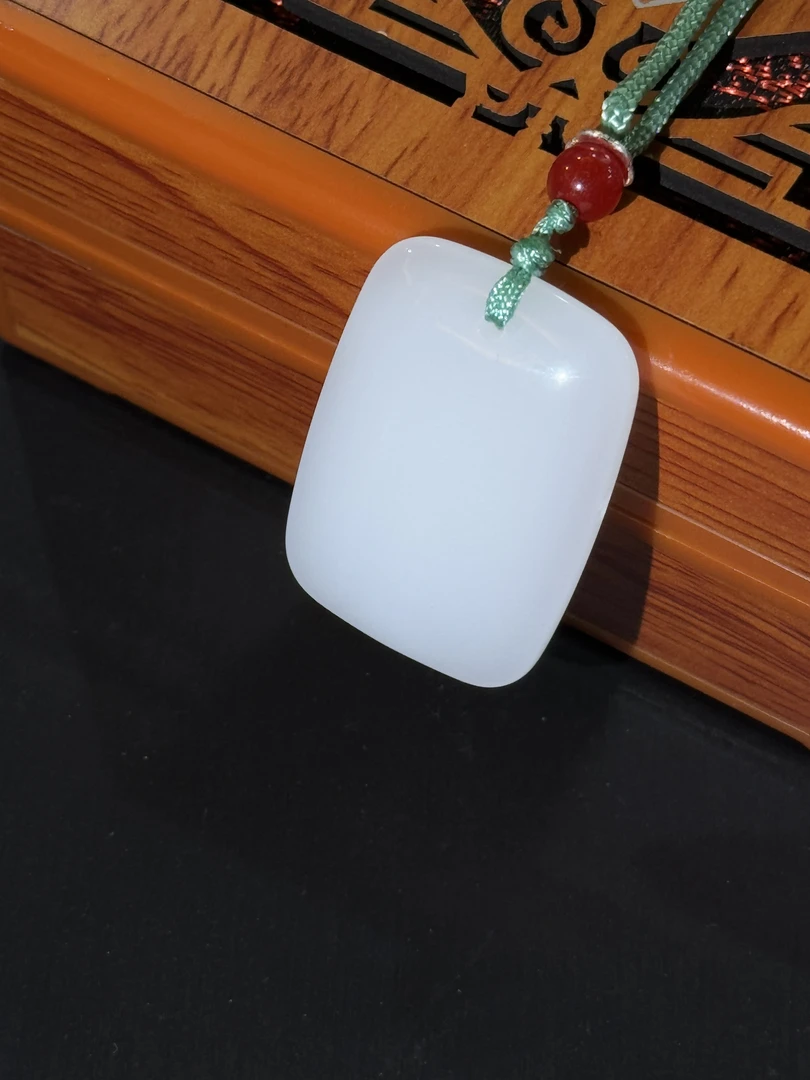 【阿七珠宝】天然高端珠宝金丝玉无事牌Z802