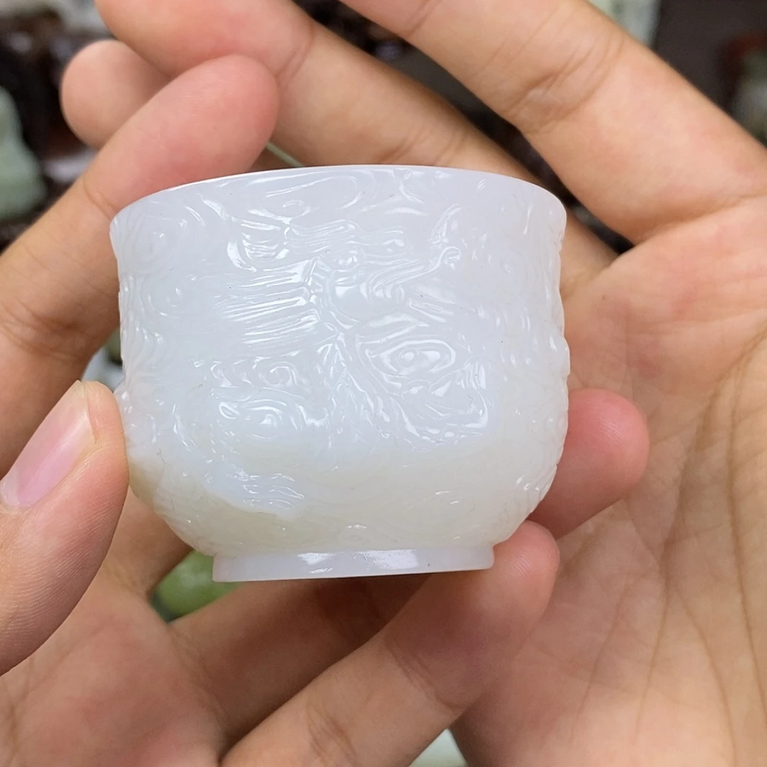 五***人和田玉未镶嵌把件