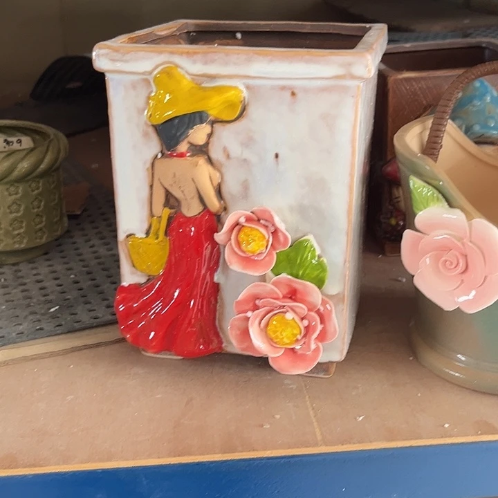 紫砂花盆粗陶材质多肉花盆