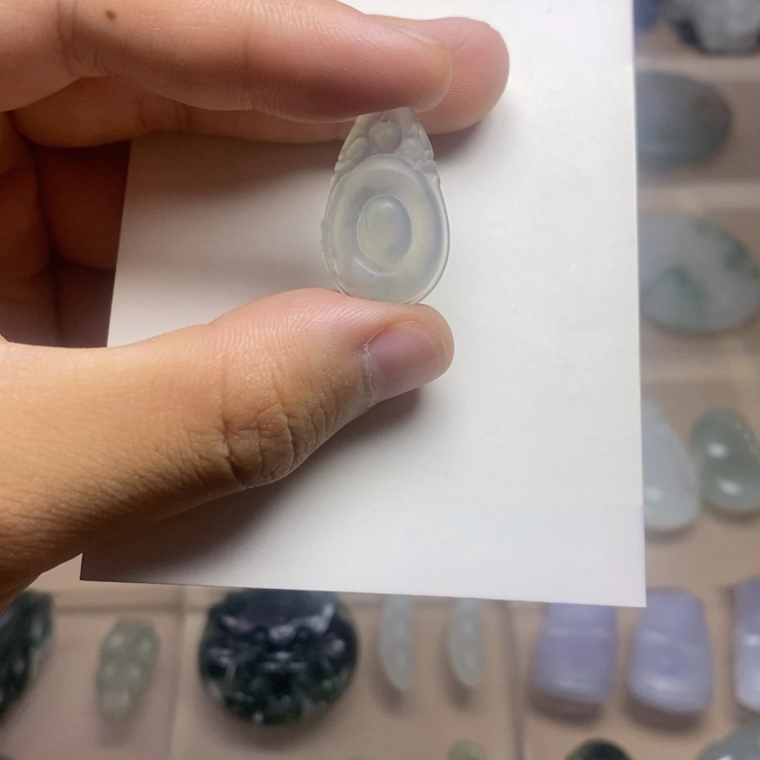 未镶嵌定制翡翠福贝