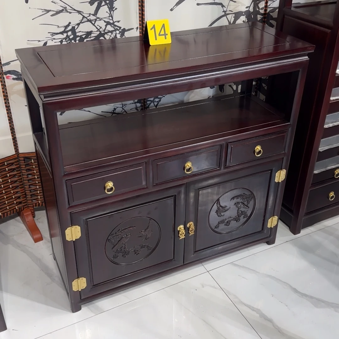 花梨木类成套家具越南花梨86乘32高82茶水柜
