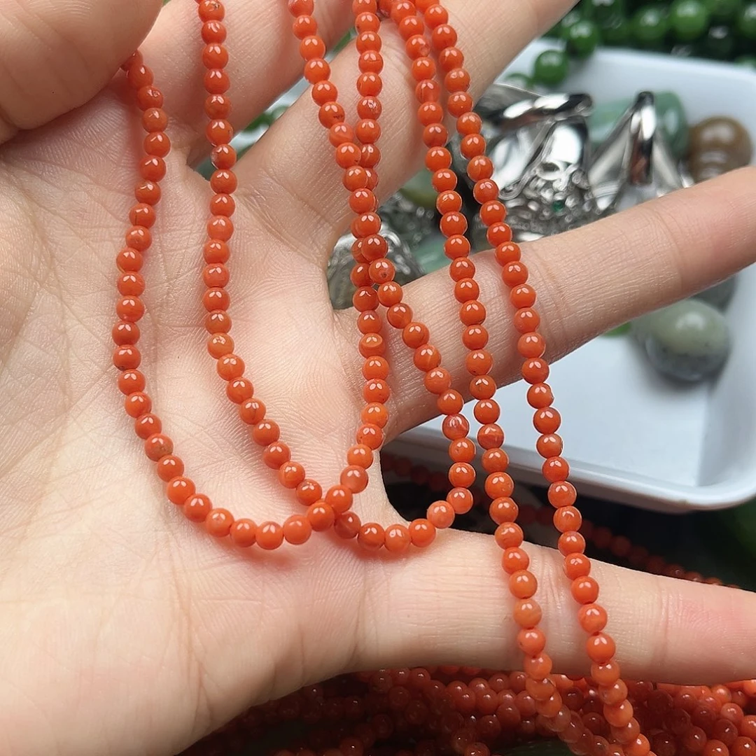 南红玛瑙未镶嵌颈饰