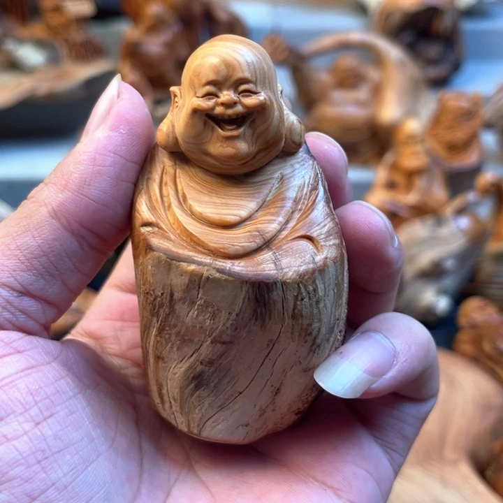 柏木太行崖柏手工雕刻