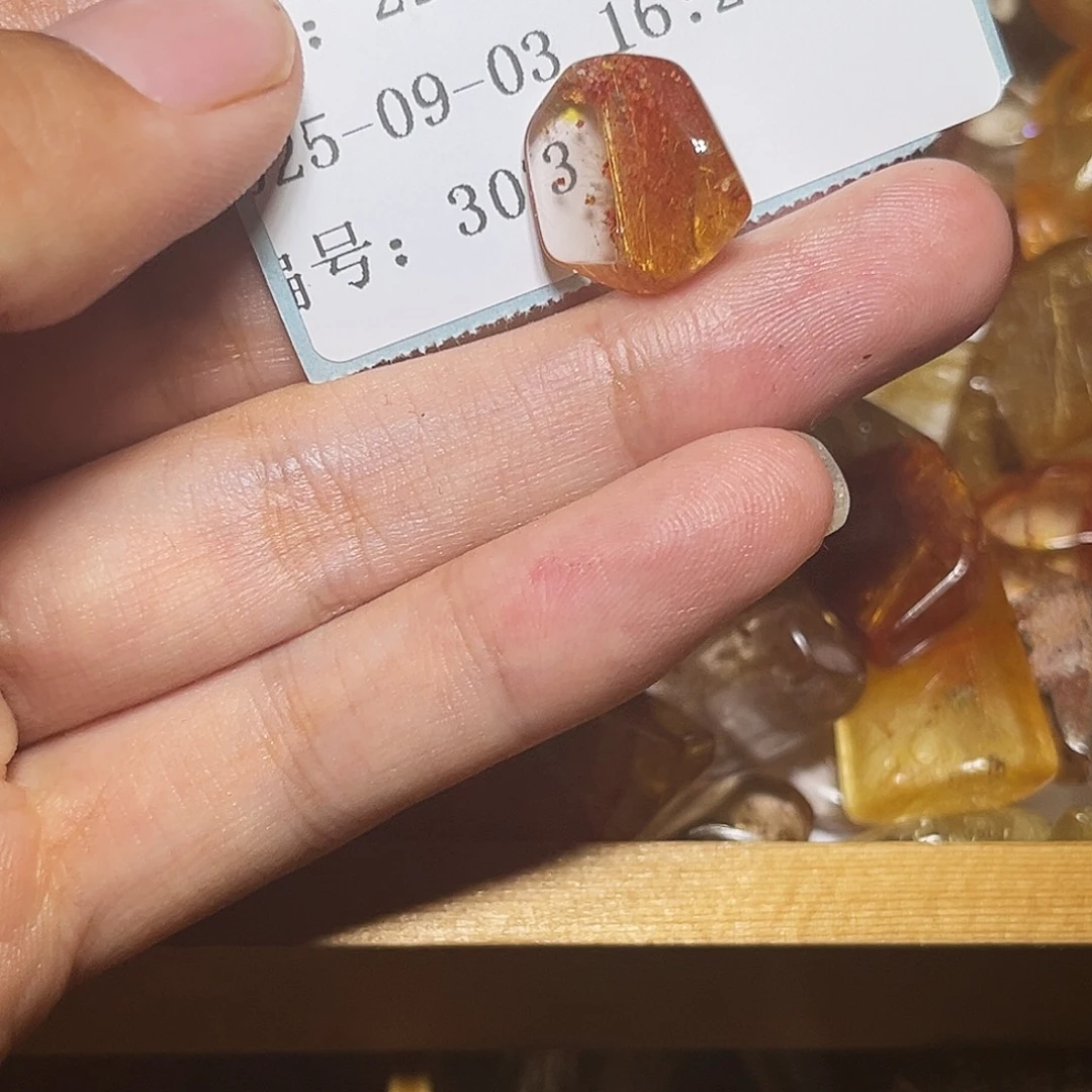 蓝***亮银S925镶嵌眼镜紫晶