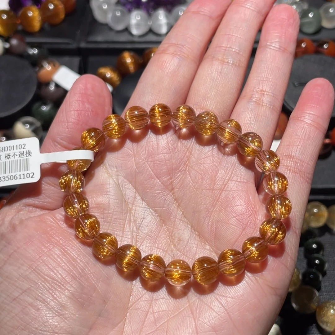 手链水晶未镶嵌铜顺发8mm