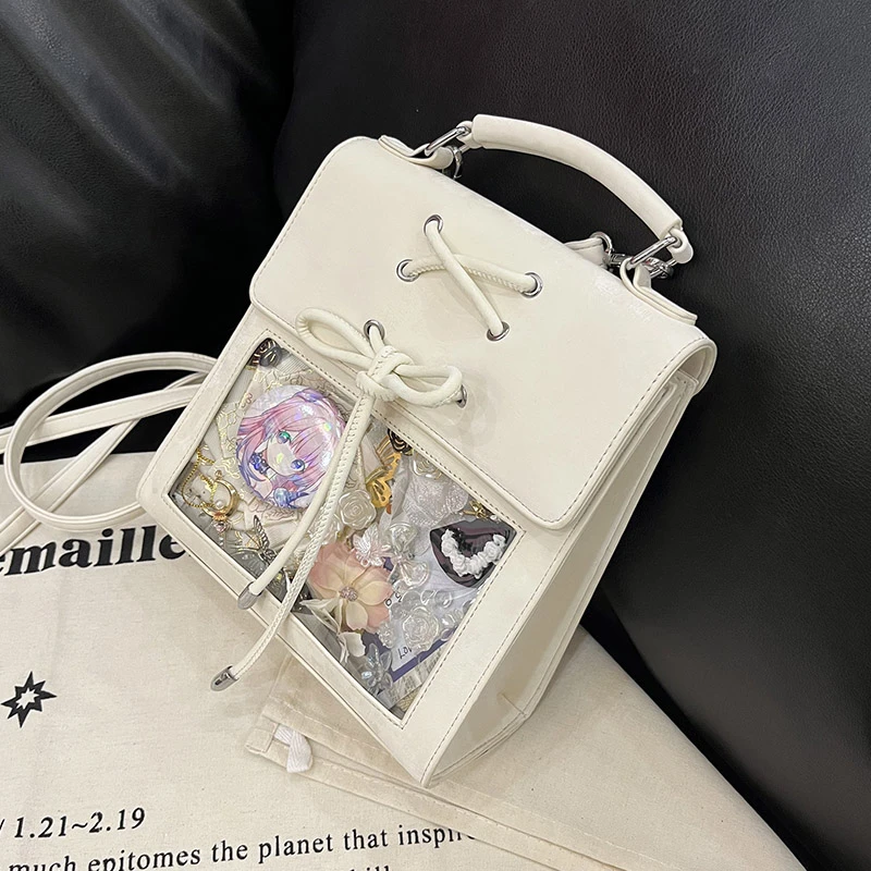 Aimitu原创女包2025新款百搭日系痛包简约小众质感手提双肩包