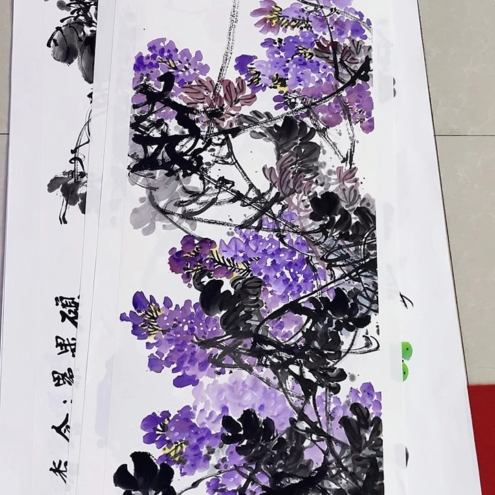 国画张圣敏先生纯手绘作品