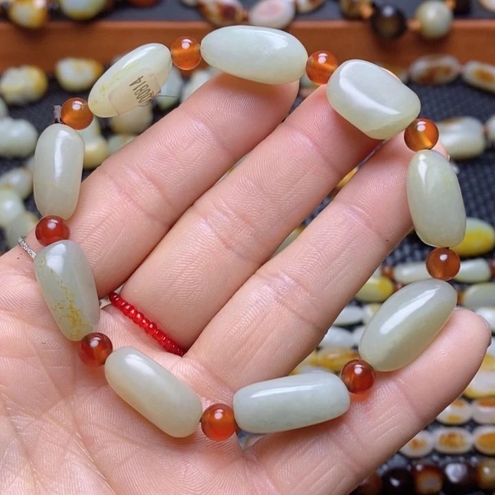 和田玉手链未镶嵌