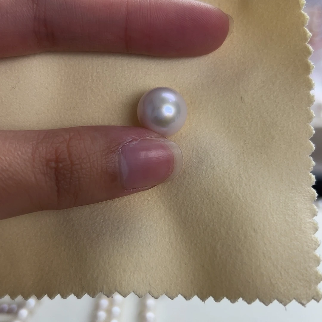 银S925镶嵌淡水珍珠颈饰13吊坠