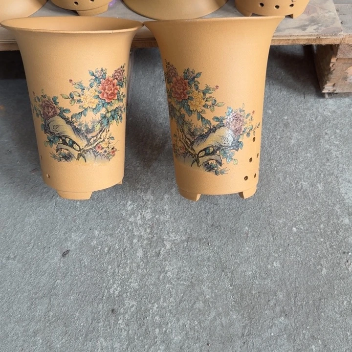 高度22口径17紫砂花盆