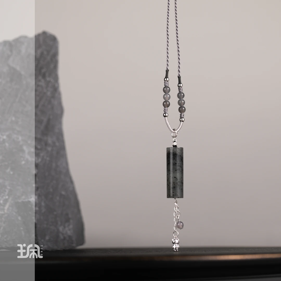 雾许|和田玉*项链*S925银镶嵌YYB25102305多样性发其一（Y）