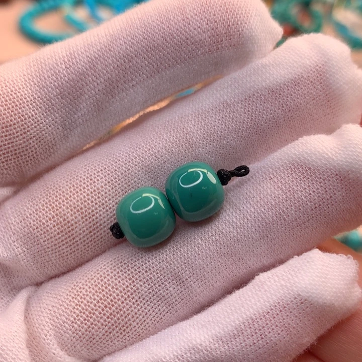 绿松石未镶嵌湖北天然原矿绿松石9.4