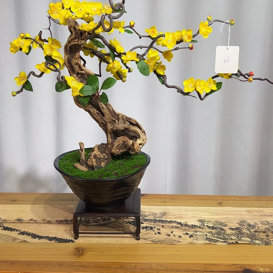 仿真花真根一物一拍