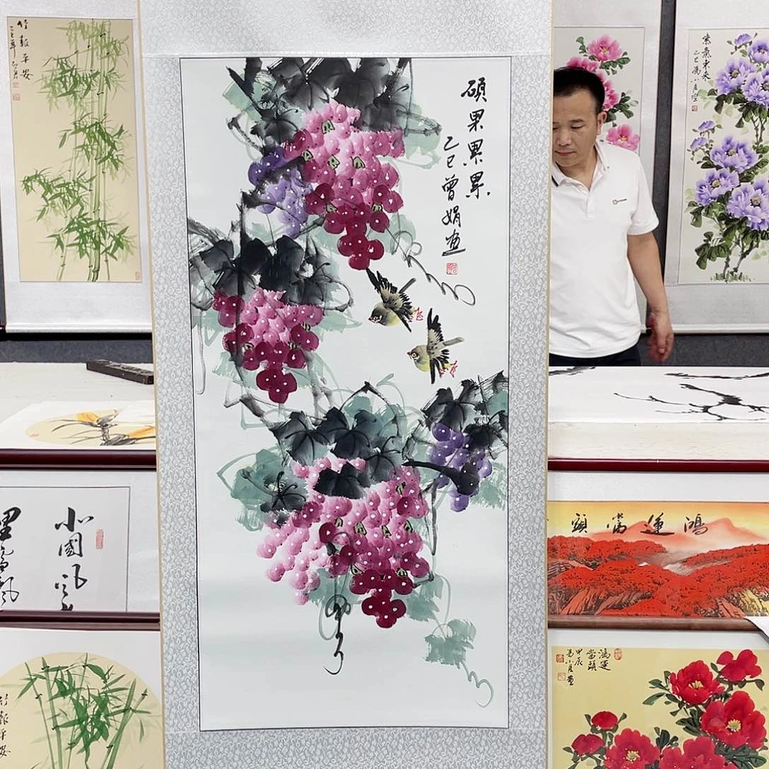 国画手绘画绘画作品