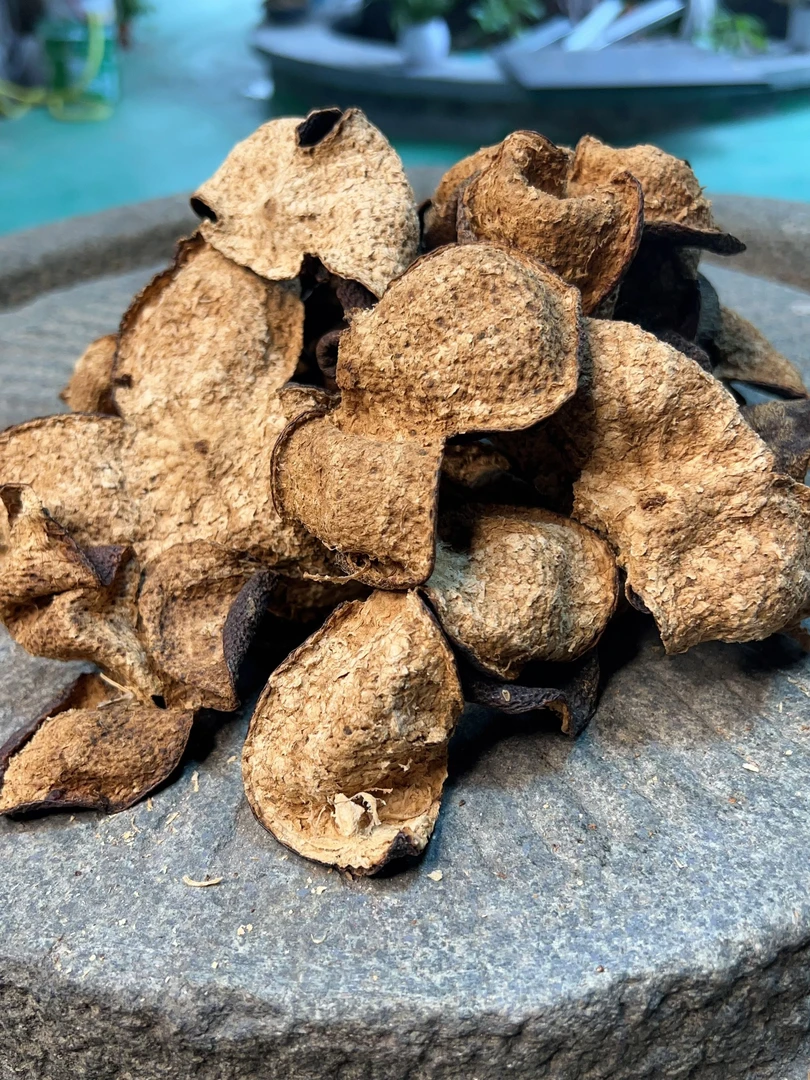 新会陈皮核心产区2018年茶坑村冬后大红皮梅子香糯特产香甜