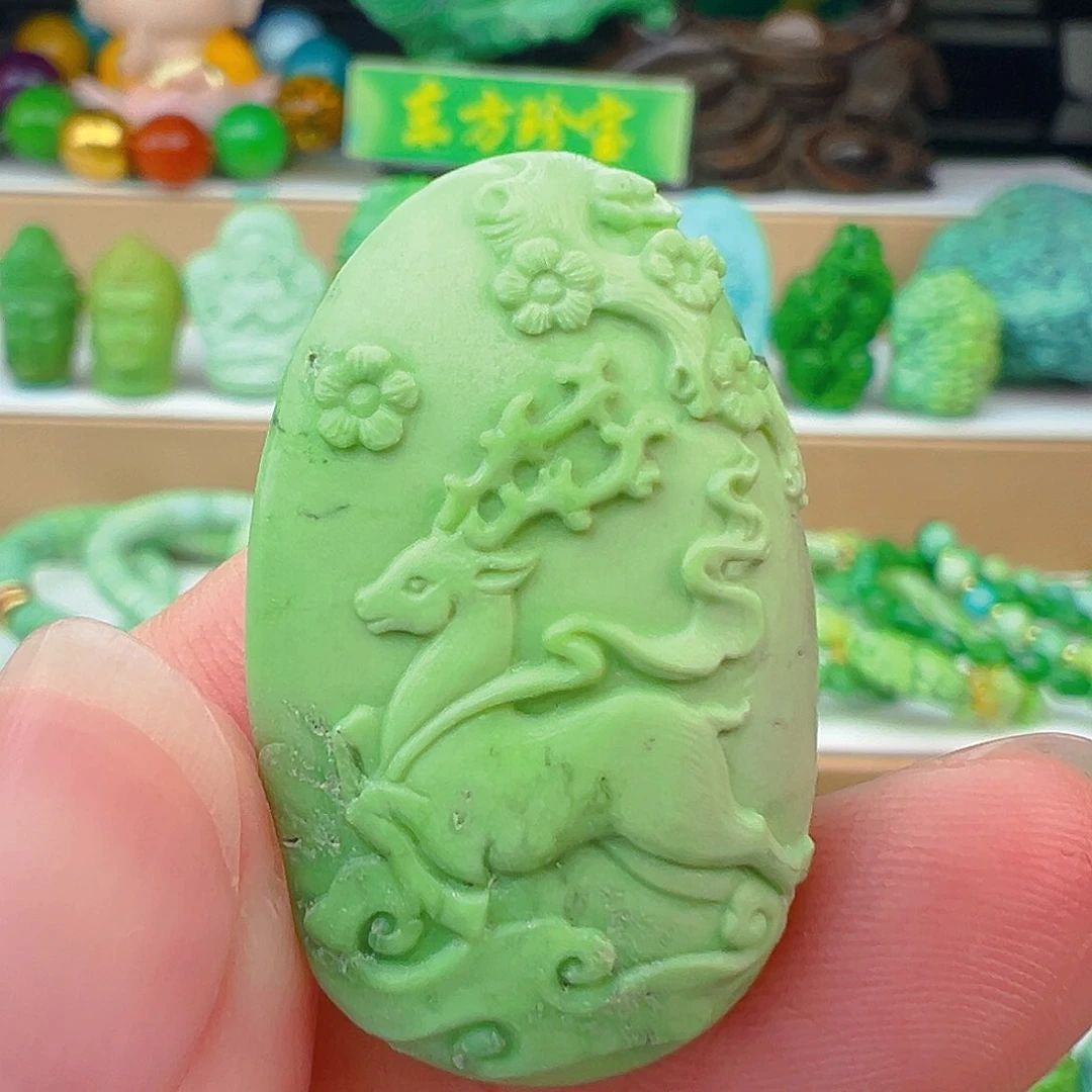 未镶嵌绿松石项链