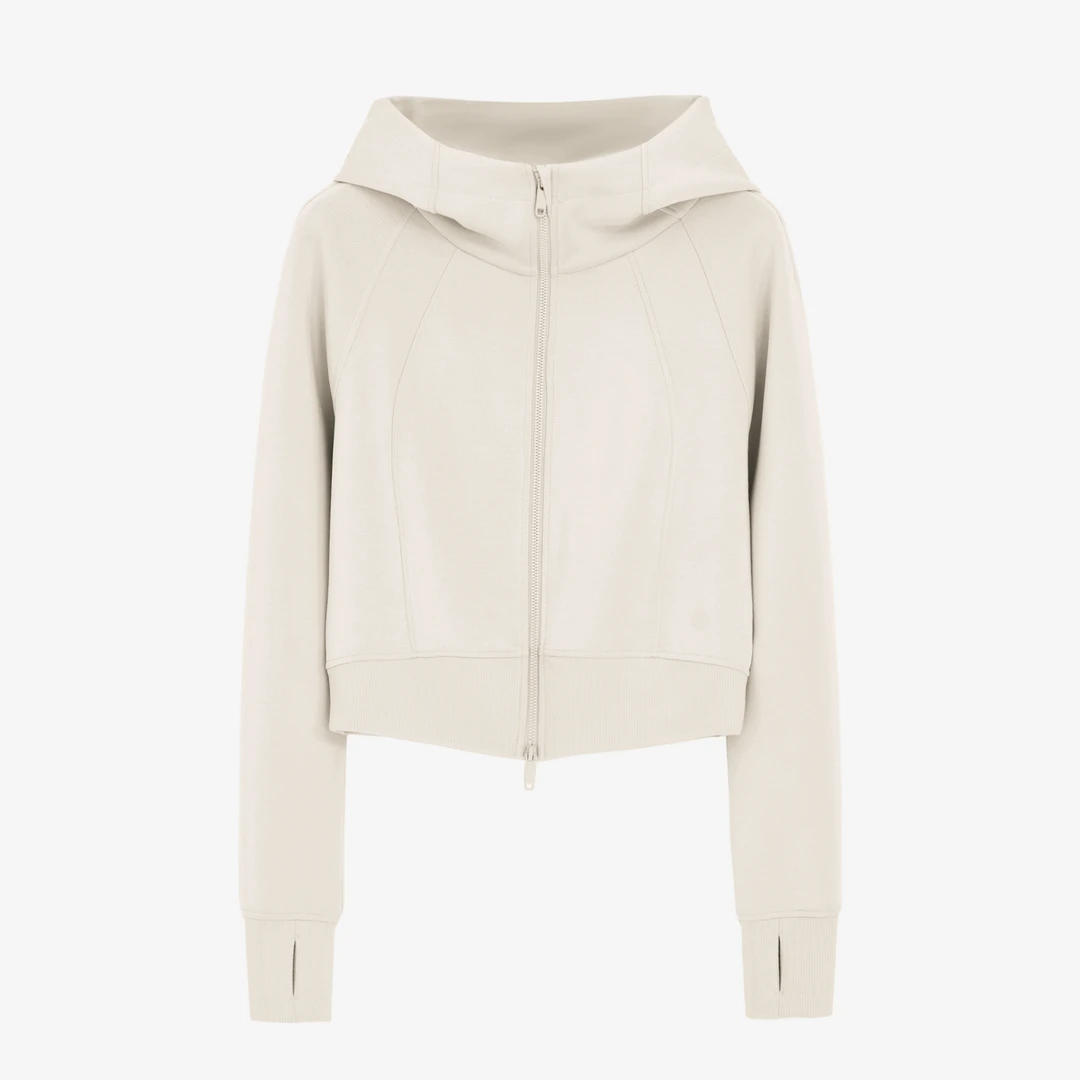 Museje Moye云朵系列欧若风连帽拉链卫衣