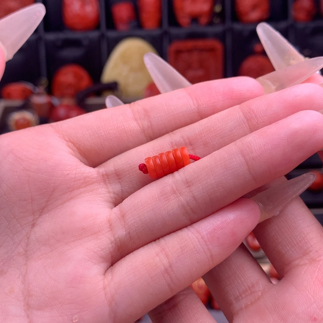 未镶嵌保山隔片5+南红玛瑙