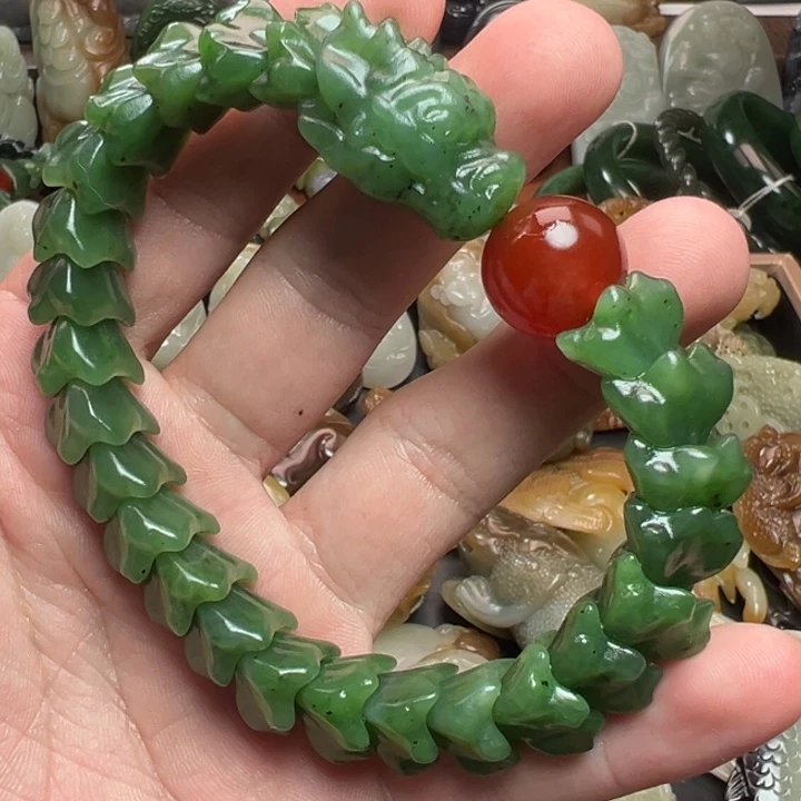 未镶嵌手串和田玉