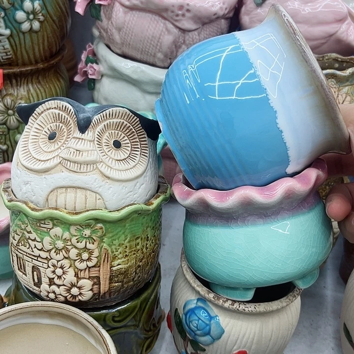 多肉绿植陶瓷花盆