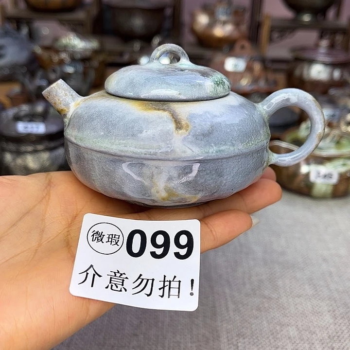 裸柴烧陶瓷手工茶器