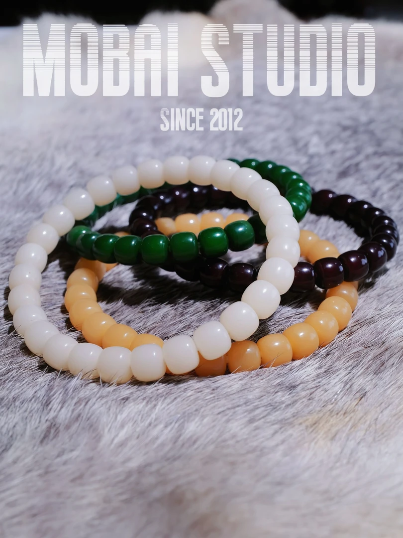 MOBAI默白出品-「自在多宝·设计师款」菩提根单圈手串