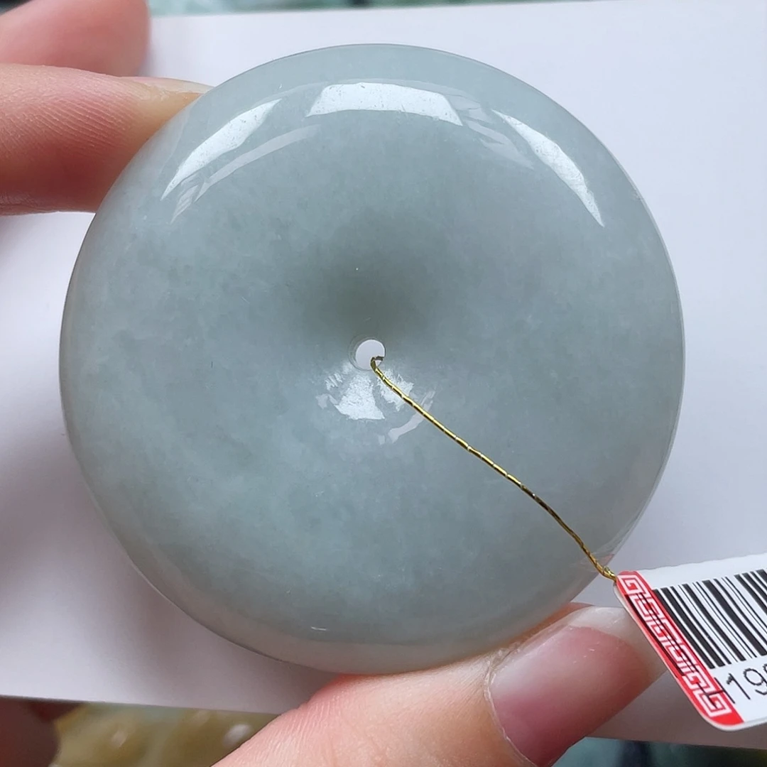 翡翠未镶嵌吊坠(不含链)50.4*11.6mm