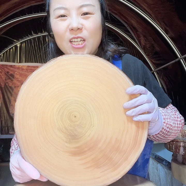 木银杏木菜板整木整切