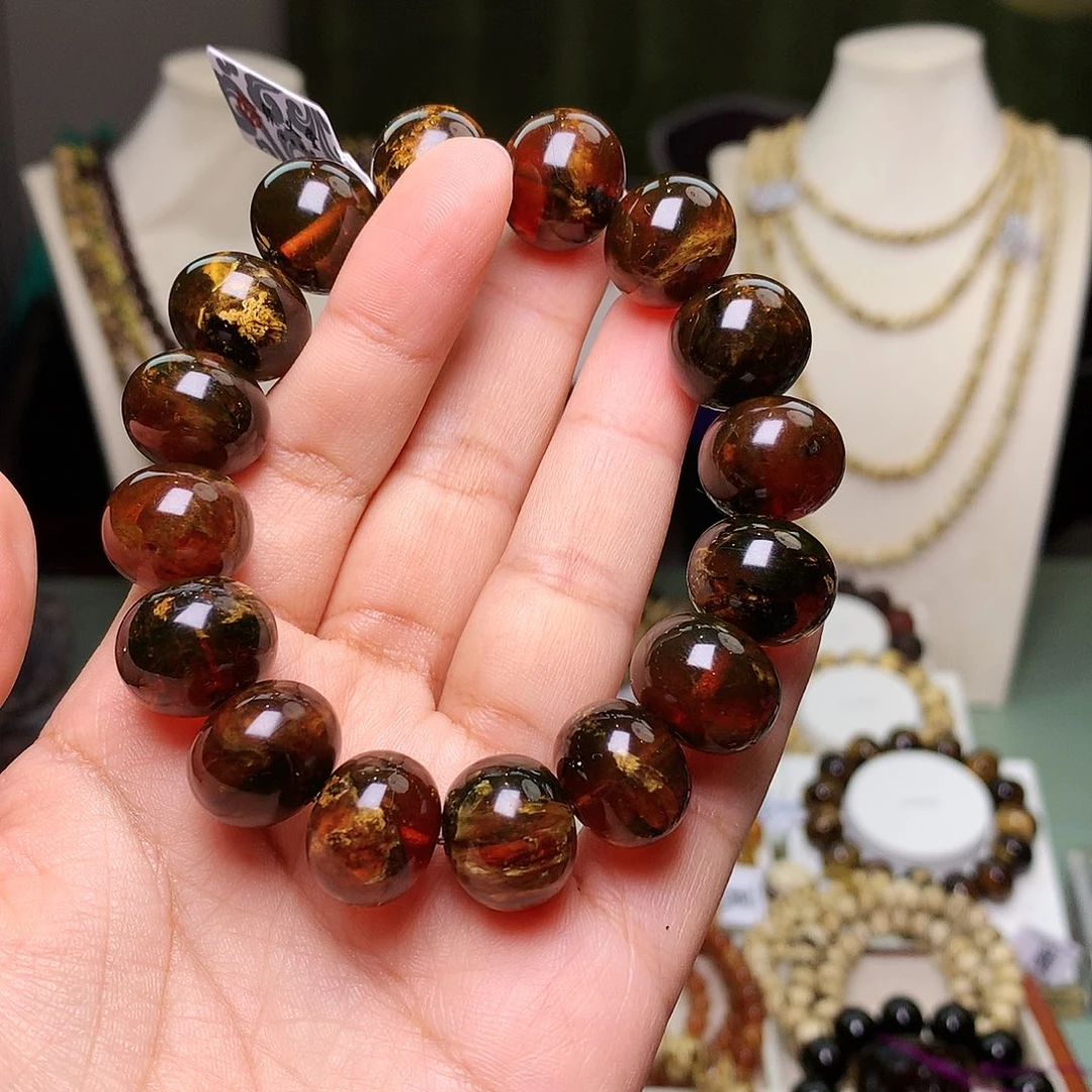 Z***狼琥珀未镶嵌裸石抚顺琥珀88