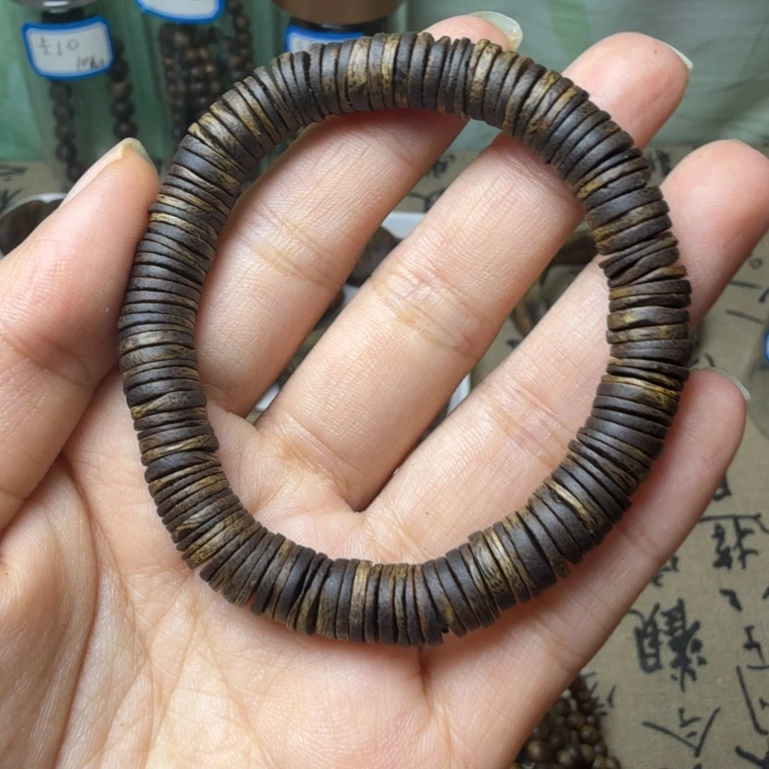 沉香沉香碎屑卡8沉水片片珠