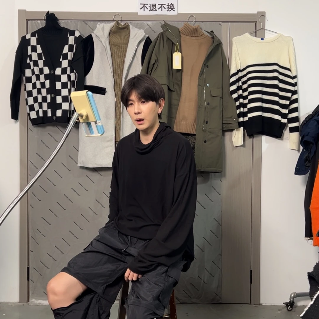 潮流时尚拉链可拆长裤xl码