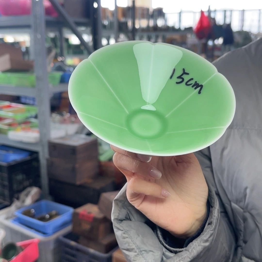 龙泉云间青瓷小米茶器