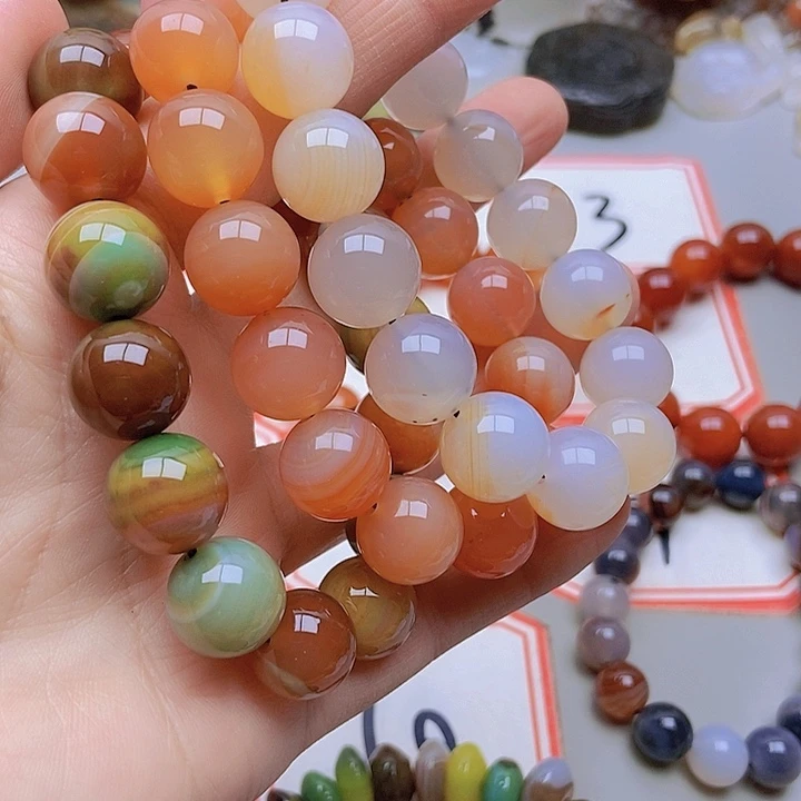 【闪购商品】未镶嵌玛瑙/玉髓珠宝半成品水*！