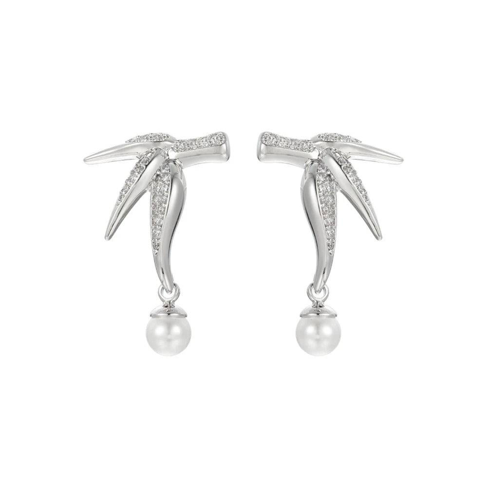 XUPING/旭平首饰 合金仿珍珠耳饰 【潘生福利】520 GD X001062370