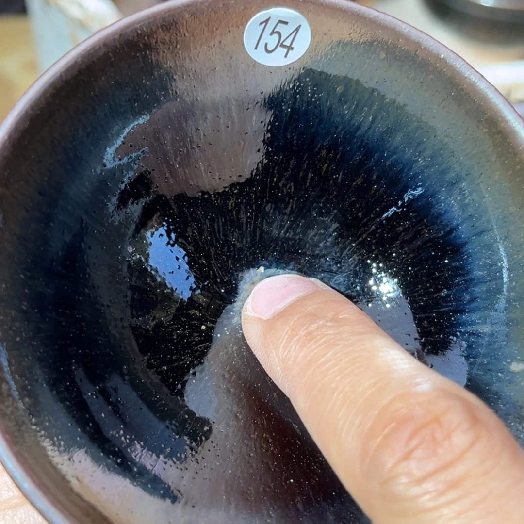 茶盏义兴龙窑坚持真柴烧微瑕