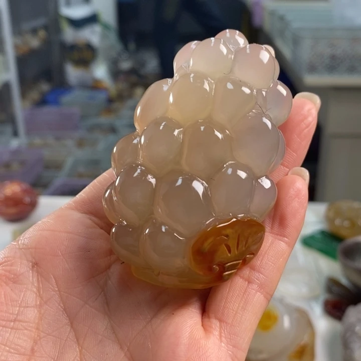 玛瑙/玉髓吊坠(不含链)未镶嵌