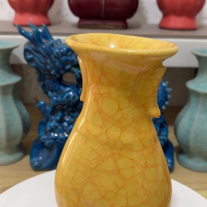 瓷片手工制作陶瓷摆件