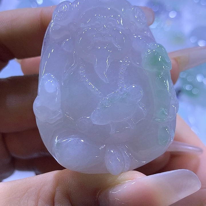 翡翠未镶嵌颈饰天然翡翠Ａ货吊坠