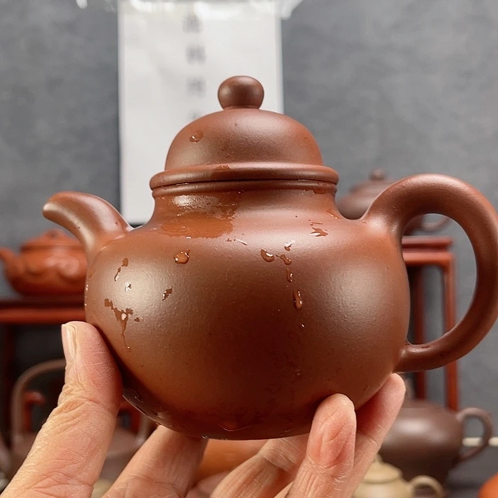 紫砂茶壶梦**初寿珍掇球