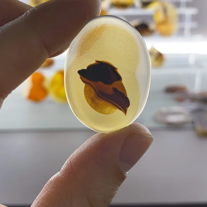 玛瑙/玉髓合金颈饰
