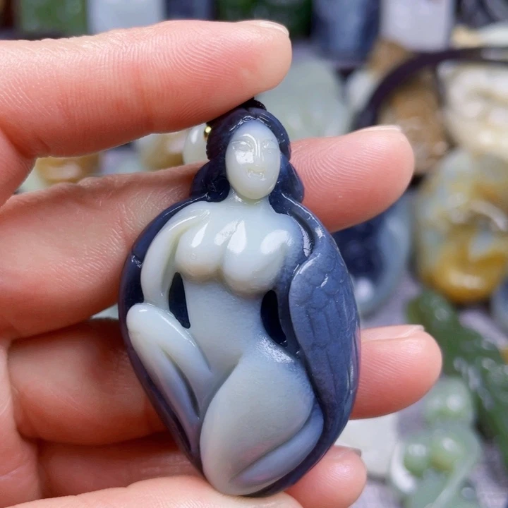 和田玉挂件未镶嵌