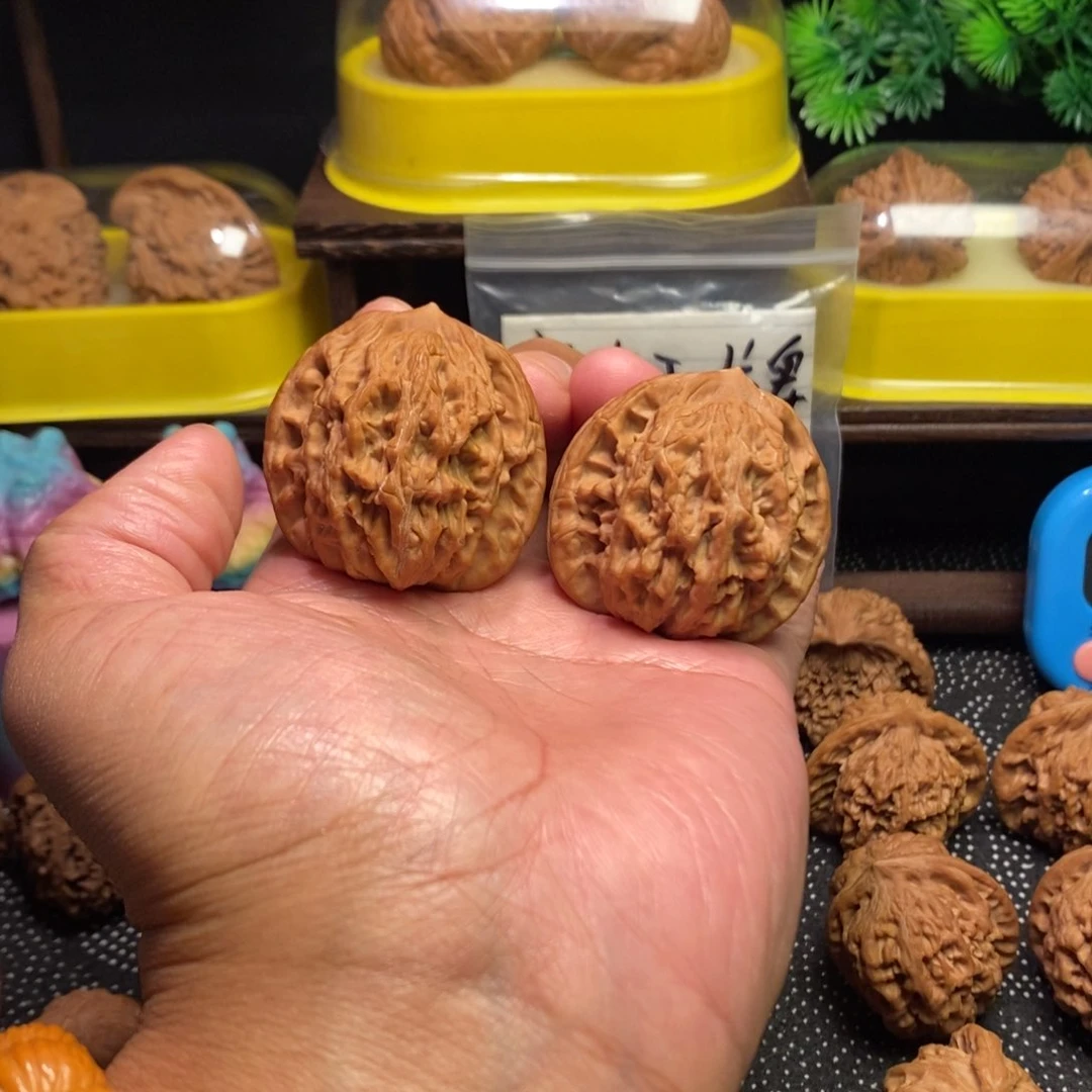 吊坠文玩核桃虎头44