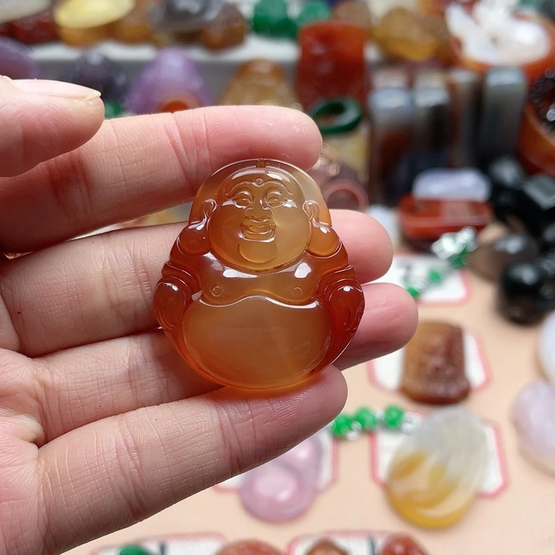 玛瑙/玉髓颈饰合金艳*天