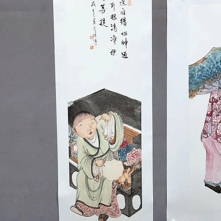 国画亲笔手绘放心去藏