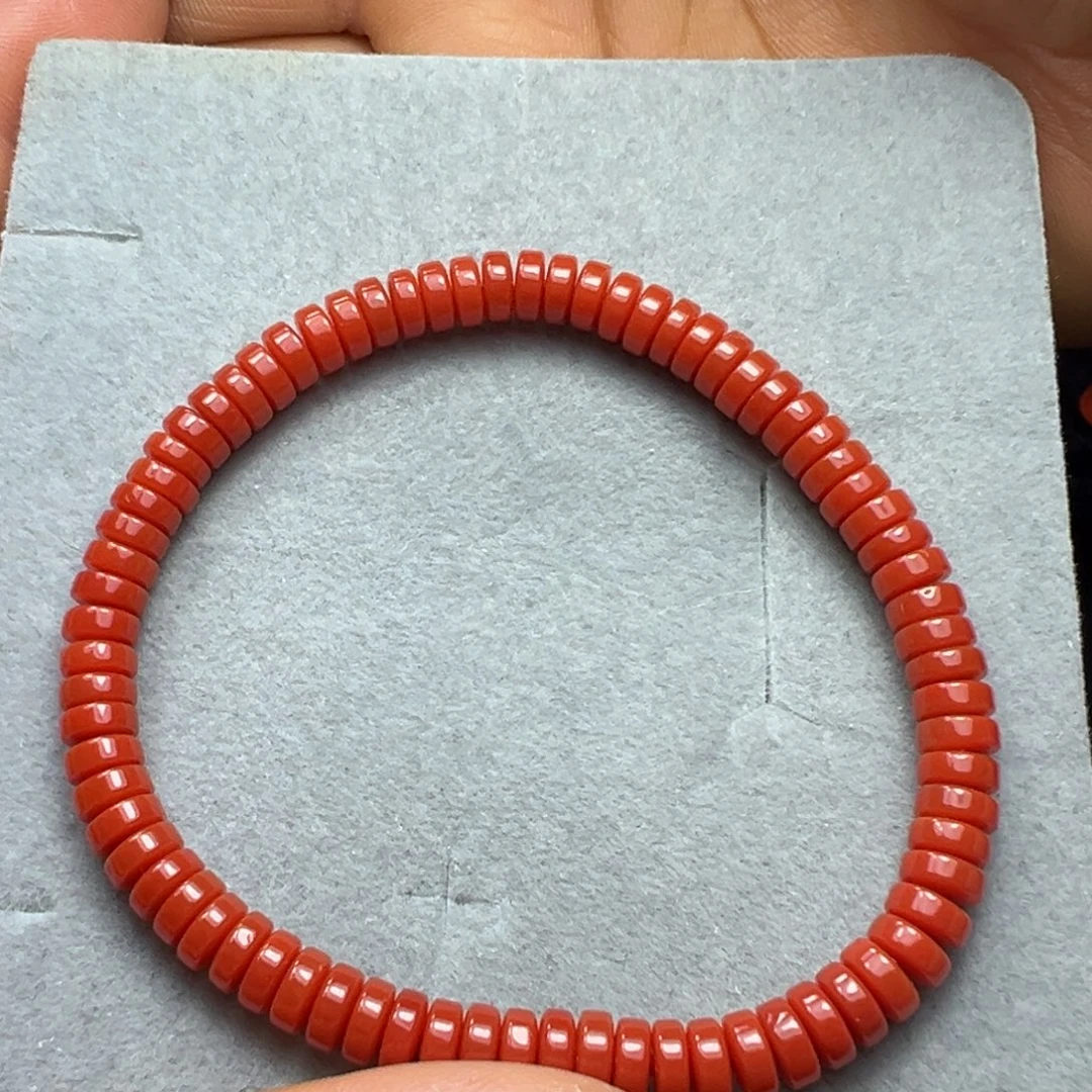 南红玛瑙未镶嵌手串