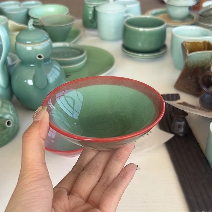 小米茶器龙泉青瓷