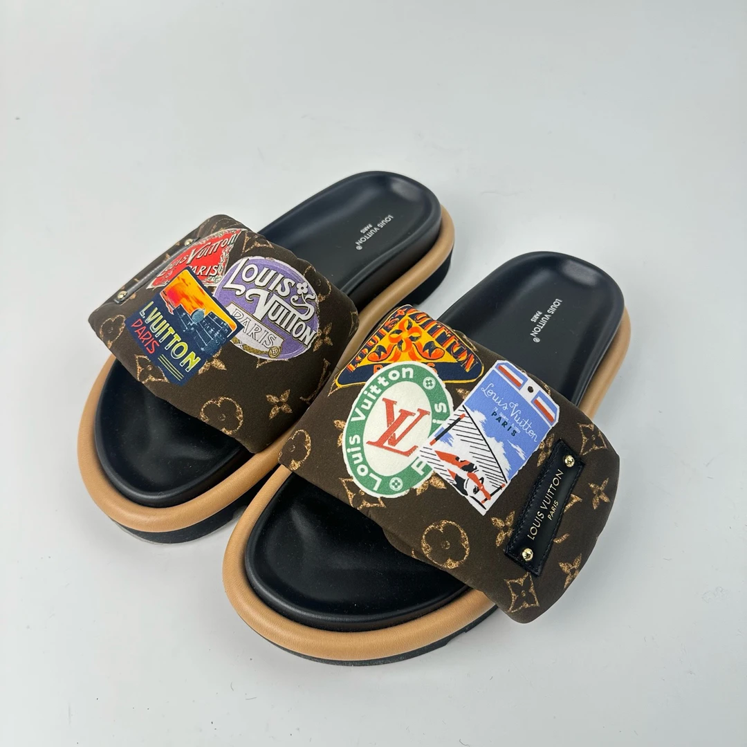 未使用 LouisVuitton/路易威登 可调节魔术贴女款棕色 38码/3670